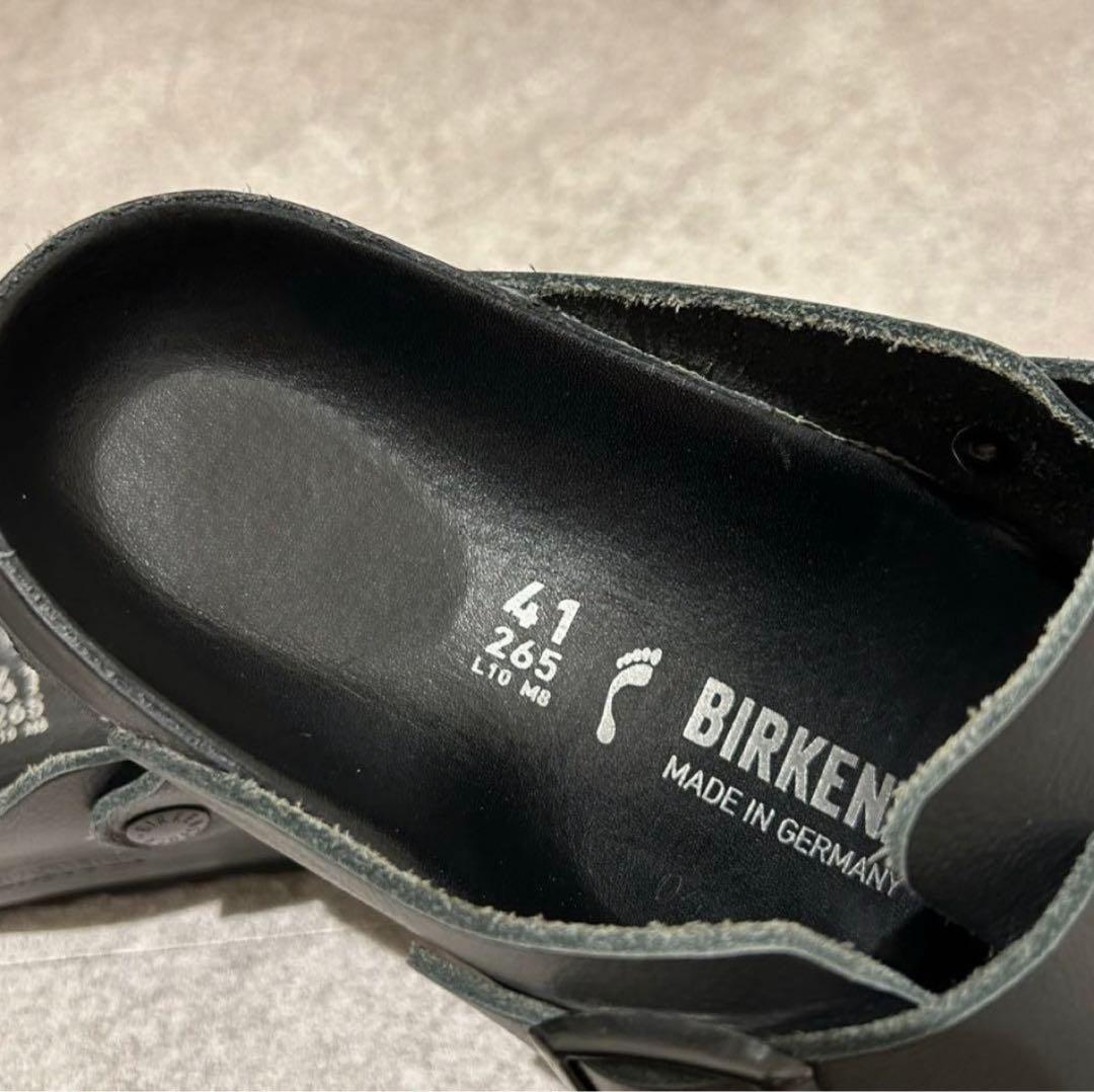 【BIRKENSTOCK】ビルケンシュトック ボストン オールブラック 41