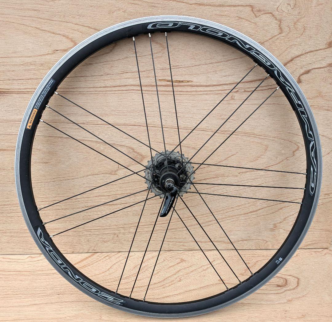 Campagnolo　ZONDA　C17 前後セット シマノ用 9/10/11s