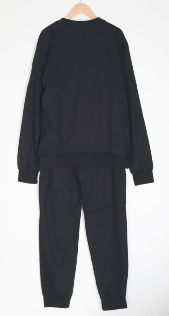 新品【エンポリオアルマーニ】上下セットトレーナー ジョガーパンツ 黒 L(XL)