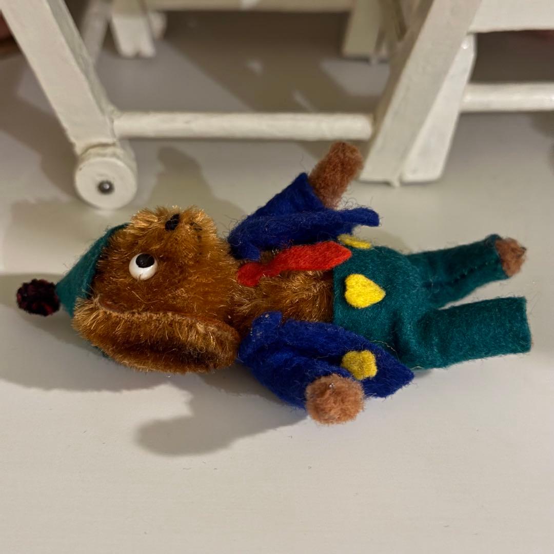 レア アンティーク Schuco マスコット　犬　9cm