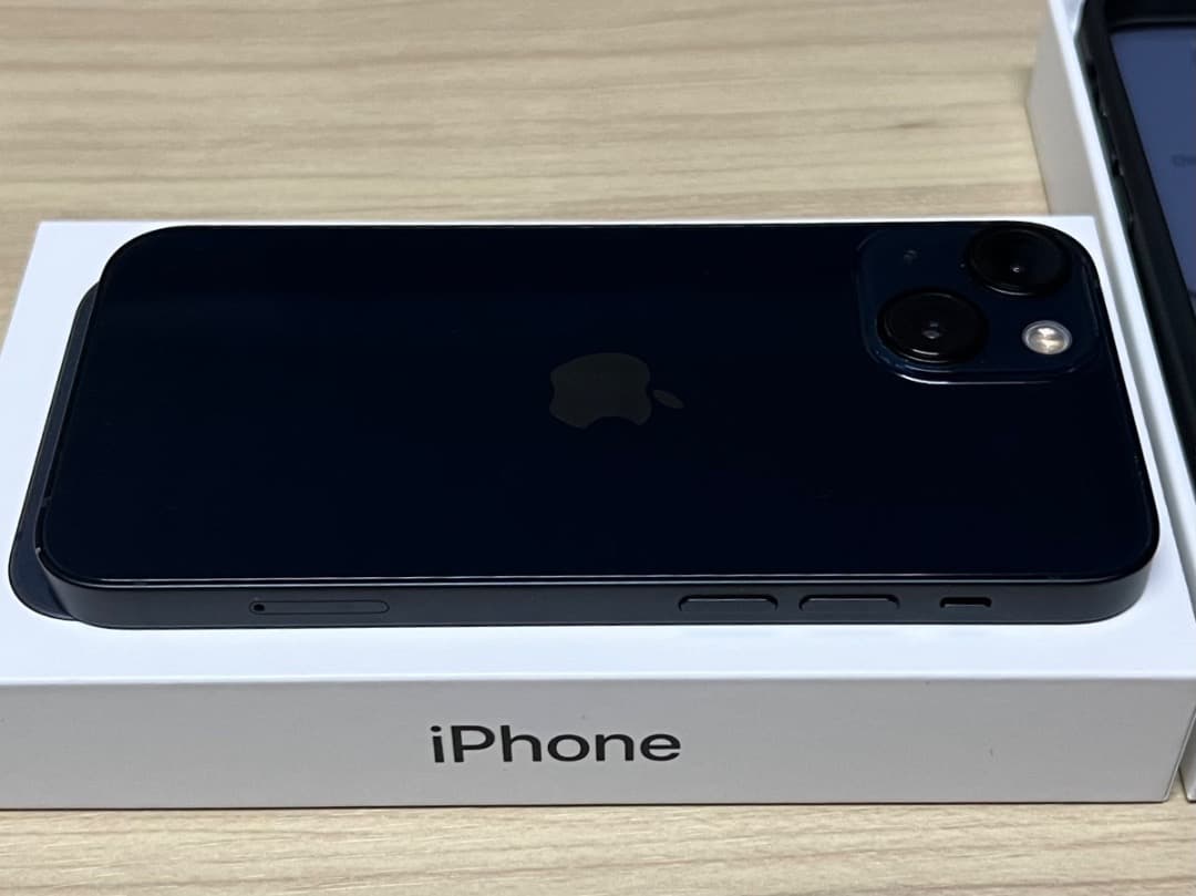 超絶値下げ iPhone13miniミッドナイト 美品バッテリー87% ケース付