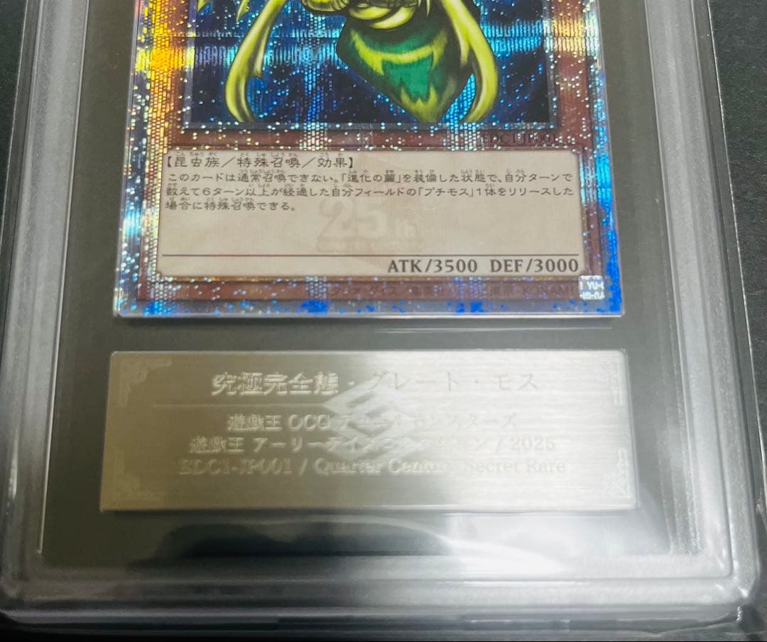 遊戯王　ホーリーナイトドラゴン グレートモス　25th ARS10