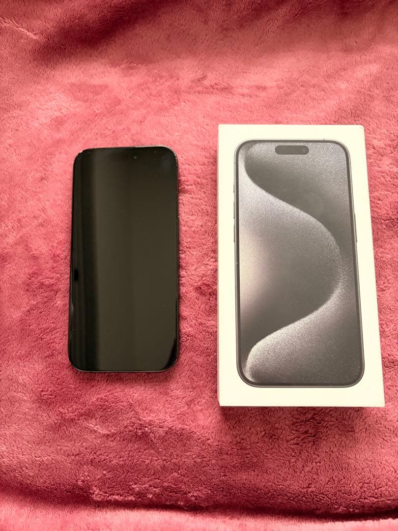 Apple iPhone 15Pro 256G ブラック 本体