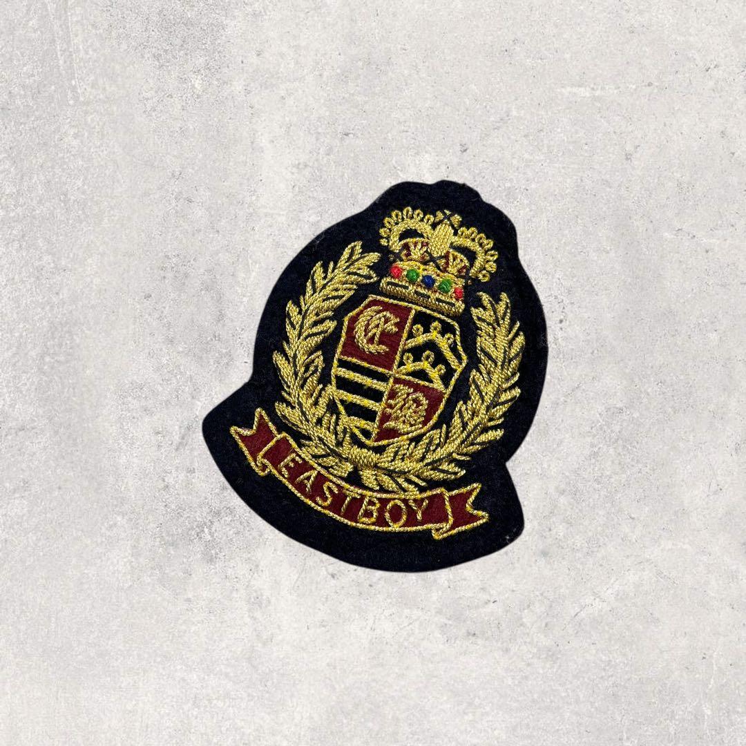 EASTBOY 紺ブレ 13号 XL相当 金ボタン テーラードジャケット 濃紺