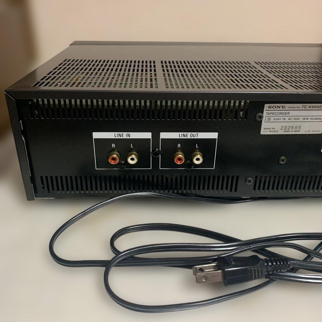 美品 SONY TC-K666ES カセットデッキ