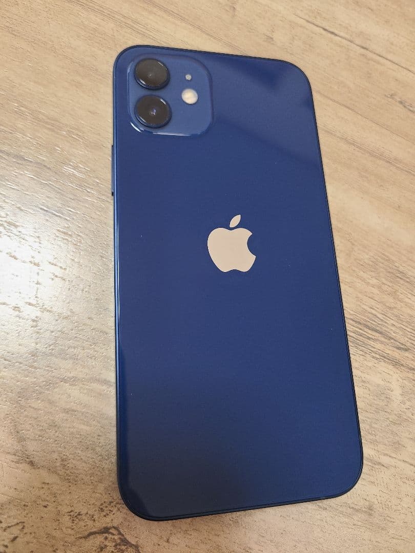 極美品　Apple iPhone 12 ブルー 本体 64GB
