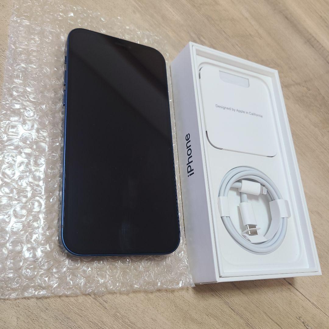 極美品　Apple iPhone 12 ブルー 本体 64GB