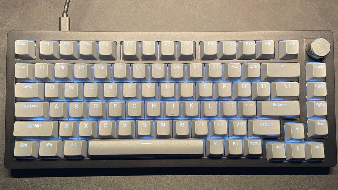 DrunkDeer A75 (追加のキーキャップ、リストレスト付き)