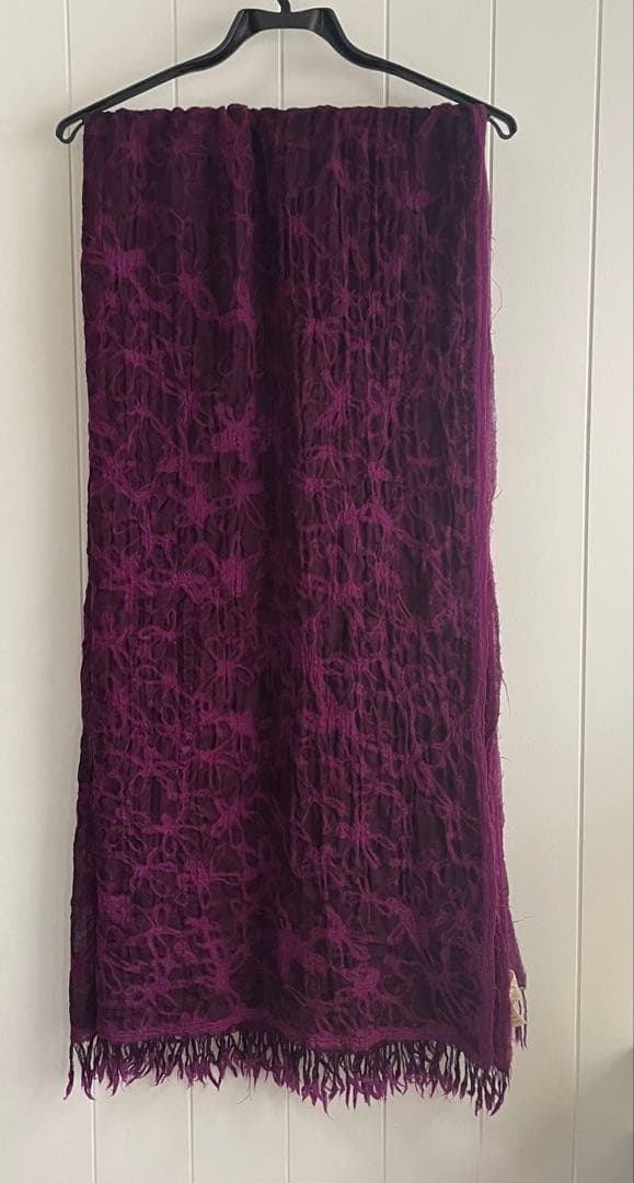 ⬇️ヨーガンレール　☆ 花フェルトスカーフ