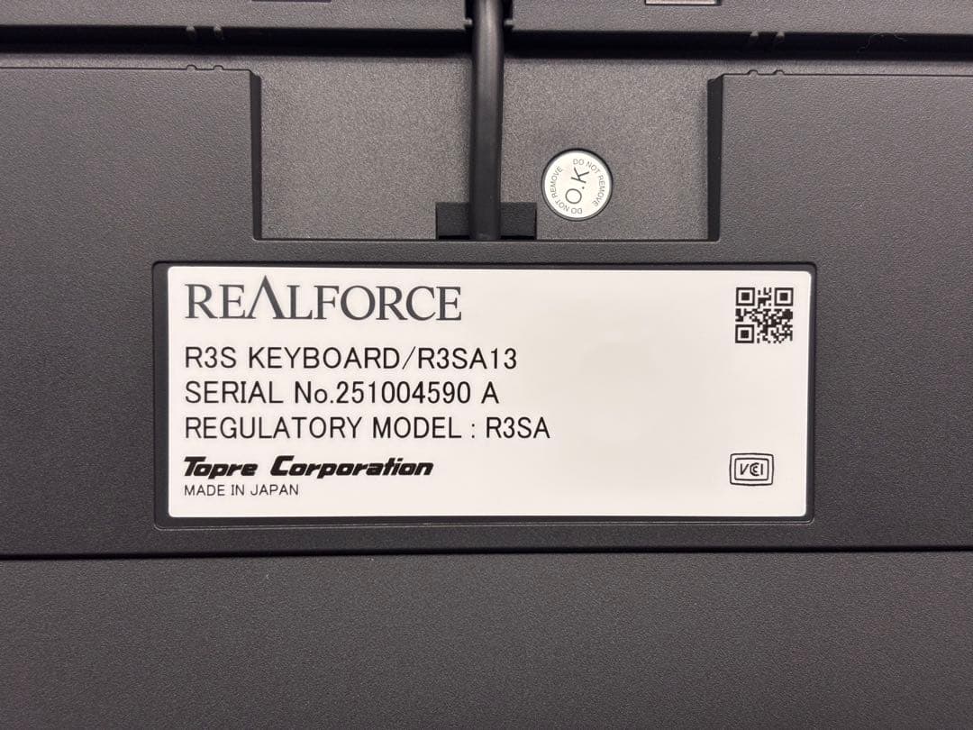 REALFORCE キーボード 有線 フル 30g R3SA13