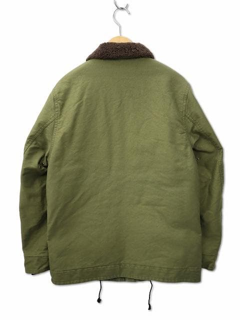 桃太郎ジーンズ GTB ミリタリーコード N-1 デッキジャケット・OD 42