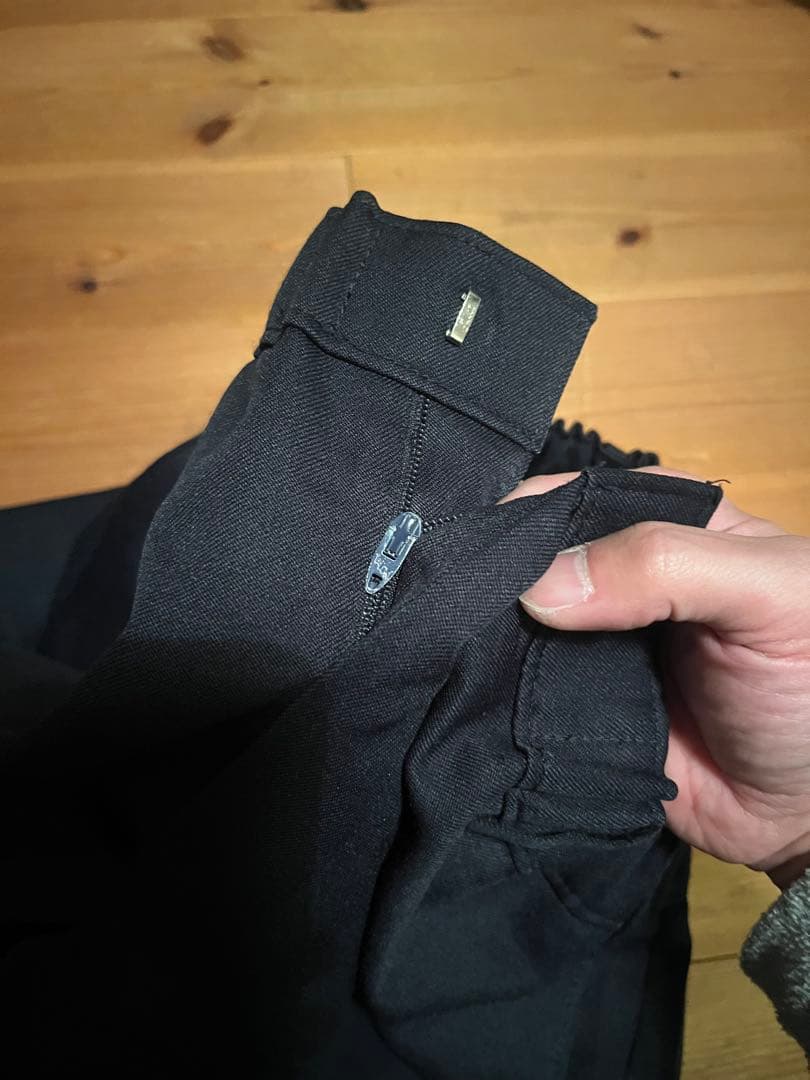 Levi's Action Slacksネイビーeasy リメイクロケットタロン