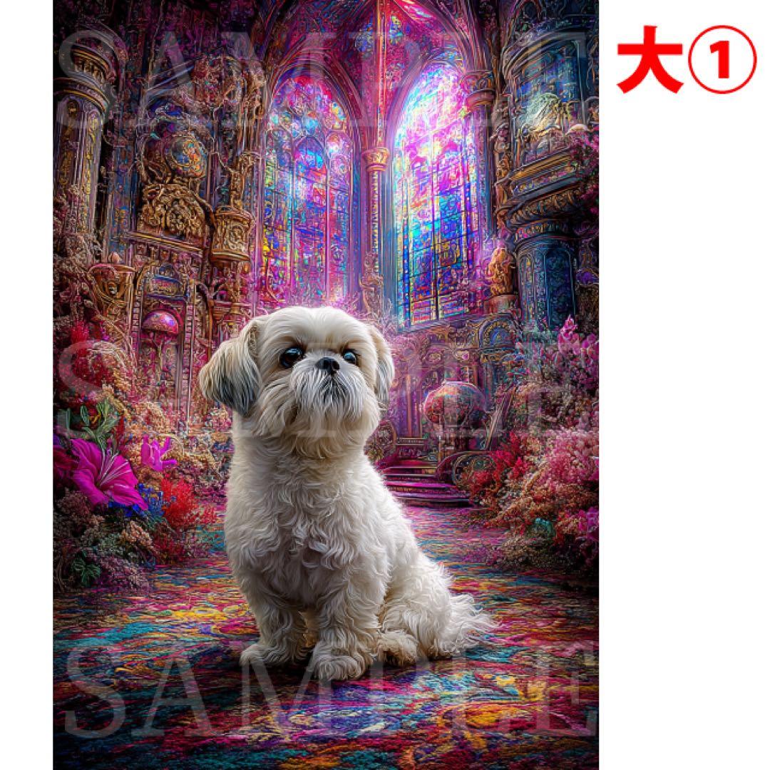 るぅ オーダー制作 シーズー 10枚セットB4/A6サイズ