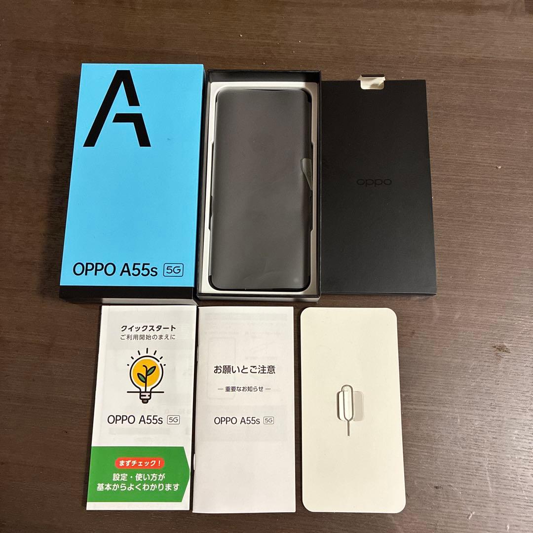 OPPO A55s 5G ブラック