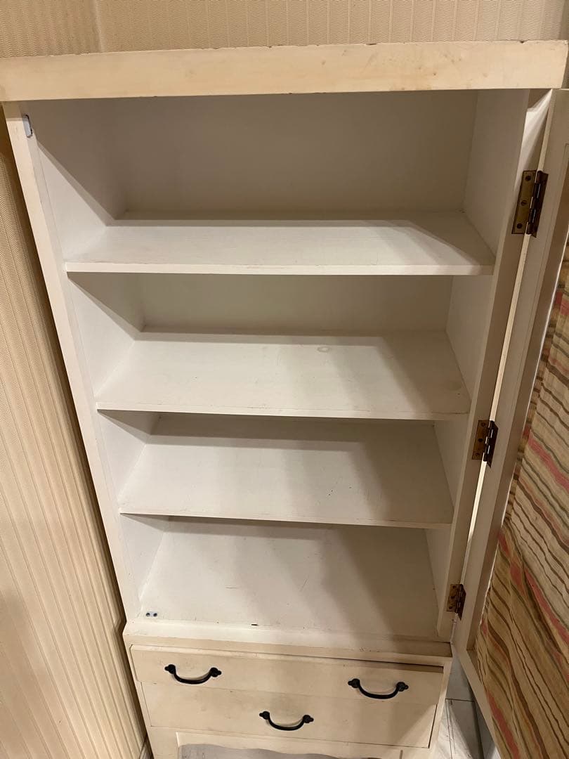 アンティーク ガラスキャビネット