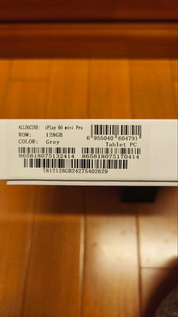 Androidタブレット本体 ALLDOCUBE iPlay60mini pro 128GB