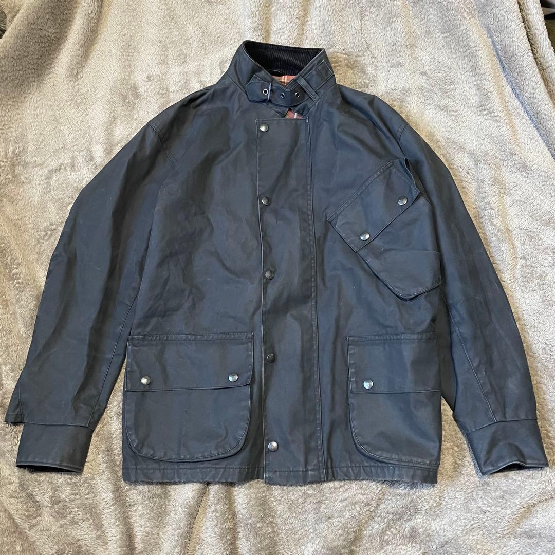 GRENFELL モーターサイクルジャケット　オイルド　barbour