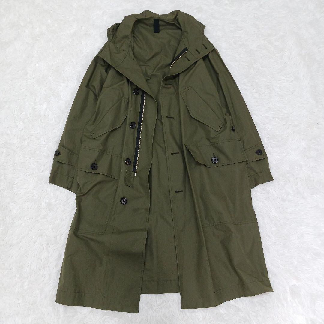 ✨極美品✨近年モデル✨マーガレットハウエル モッズコート フーデット M