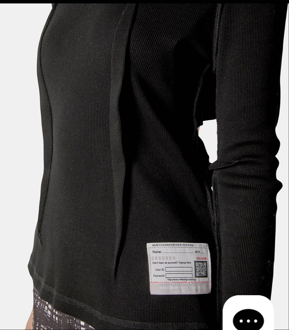 【Maison Mihara Yasuhiro】Tucked LS Tee