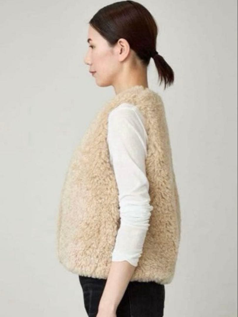 美品カレンソロジーCurensologカーリーショートベスト