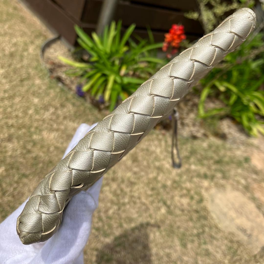 ☆美品☆BOTTEGA VENETA クラッチバッグ イントレチャート シルバー