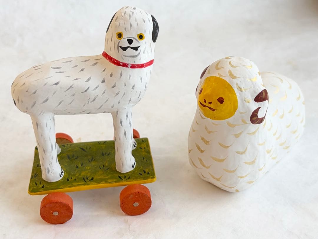 [美品・未使用]玩具ロードワークス 豊永盛人さんの張子作品