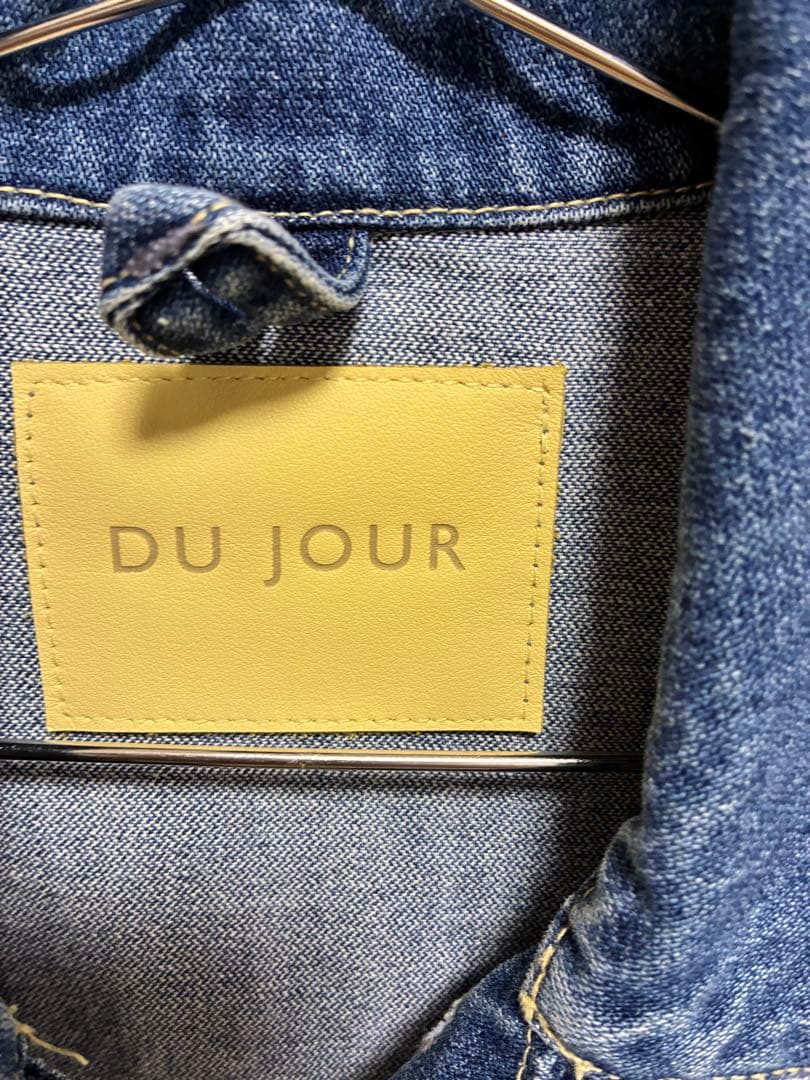 大人気　DU JOUR デニムジャケット　オーバーサイズ