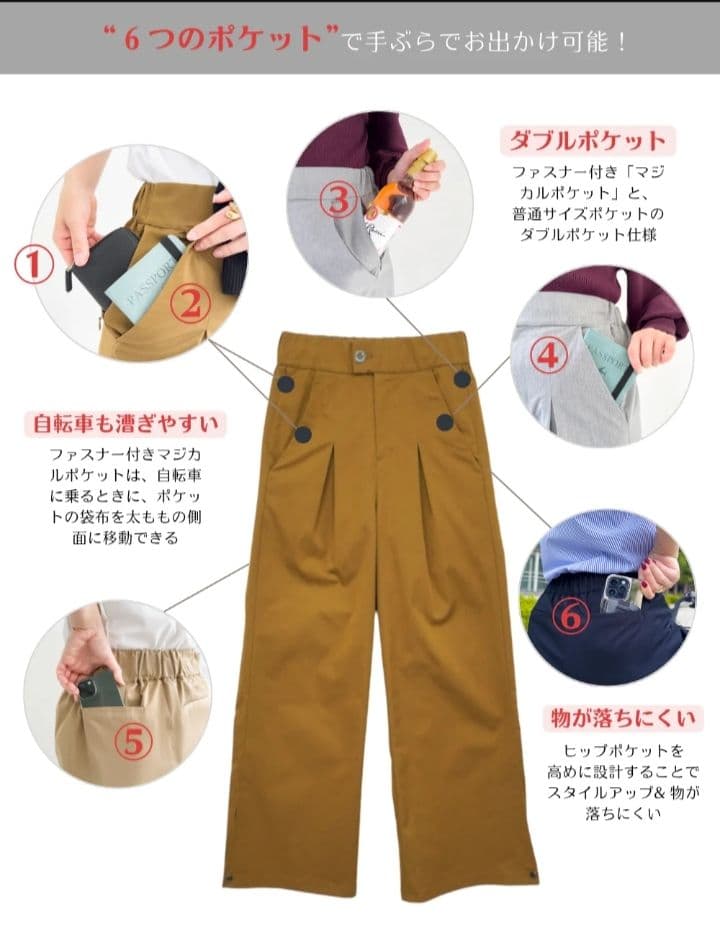 CINEMATIQ 耐摩耗2wayパンツ S ネイビー