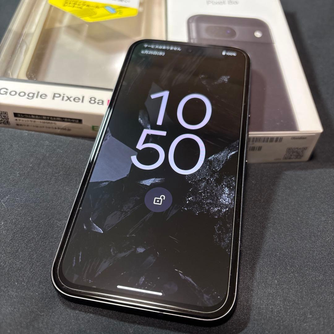 スマートフォン本体 Google pixel 8a Obsidian 128GB