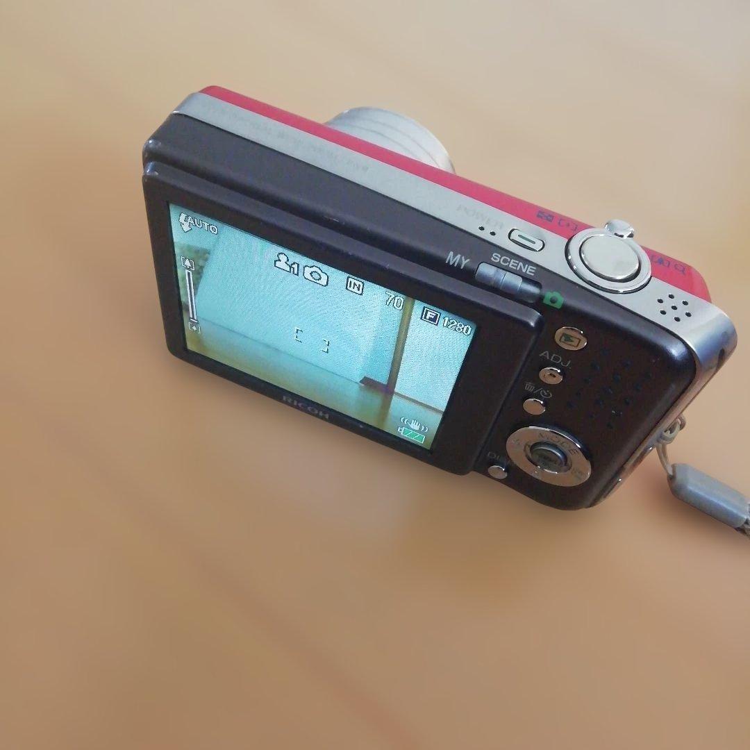 Ricoh Caplio R6 コンパクトデジタルカメラ 赤