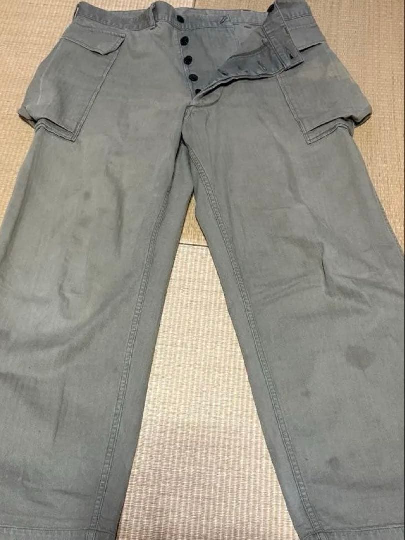 ウエアハウス　ミリタリーパンツ サイドポケット