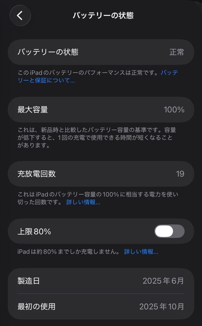 iPad mini 7 (A17 Pro) Wi-Fiモデル 128GB