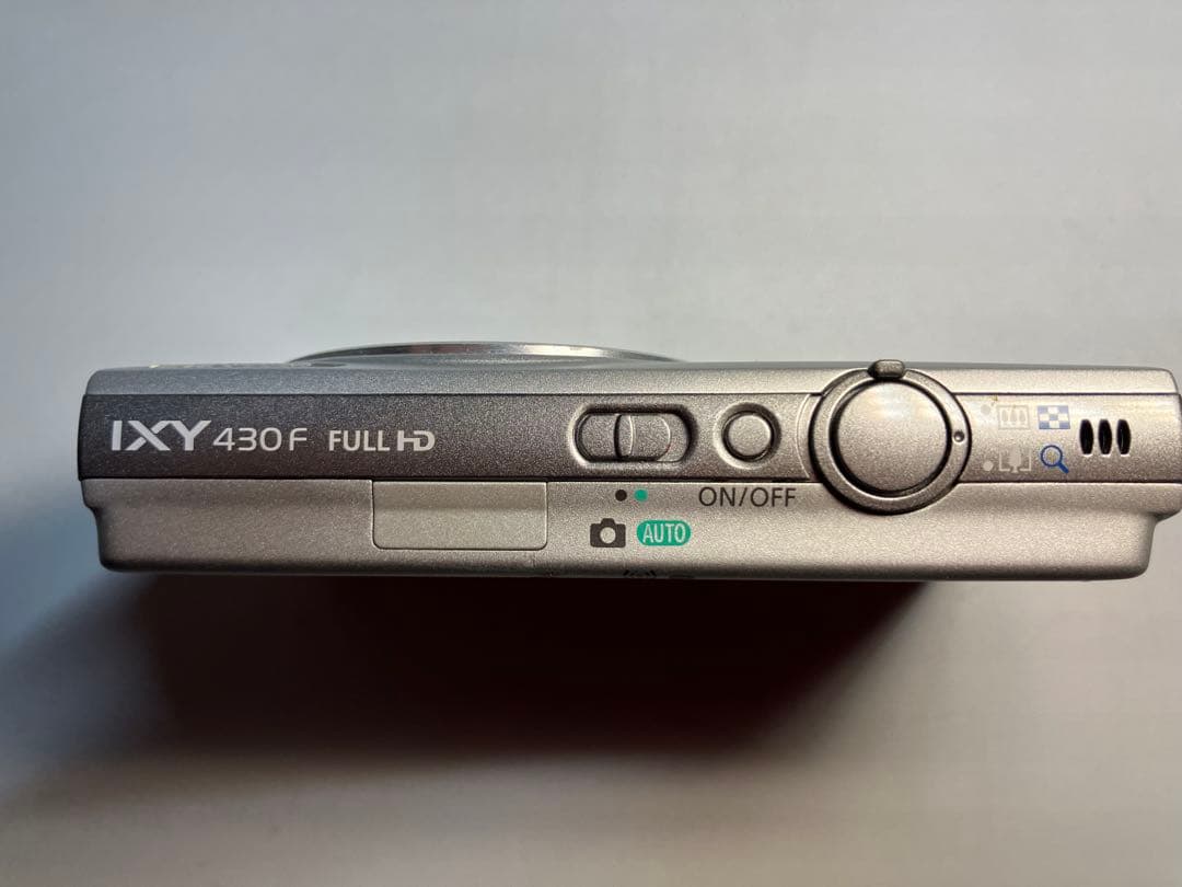 【秀品】Canon IXY 430F シルバー コンパクトデジタルカメラ