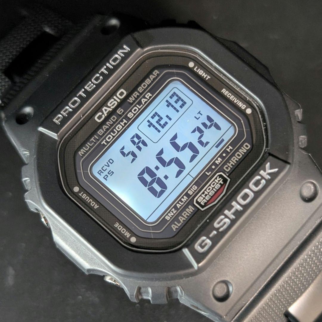 G-SHOCK GW5000U 電波ソーラー 純正コンポジットバンド