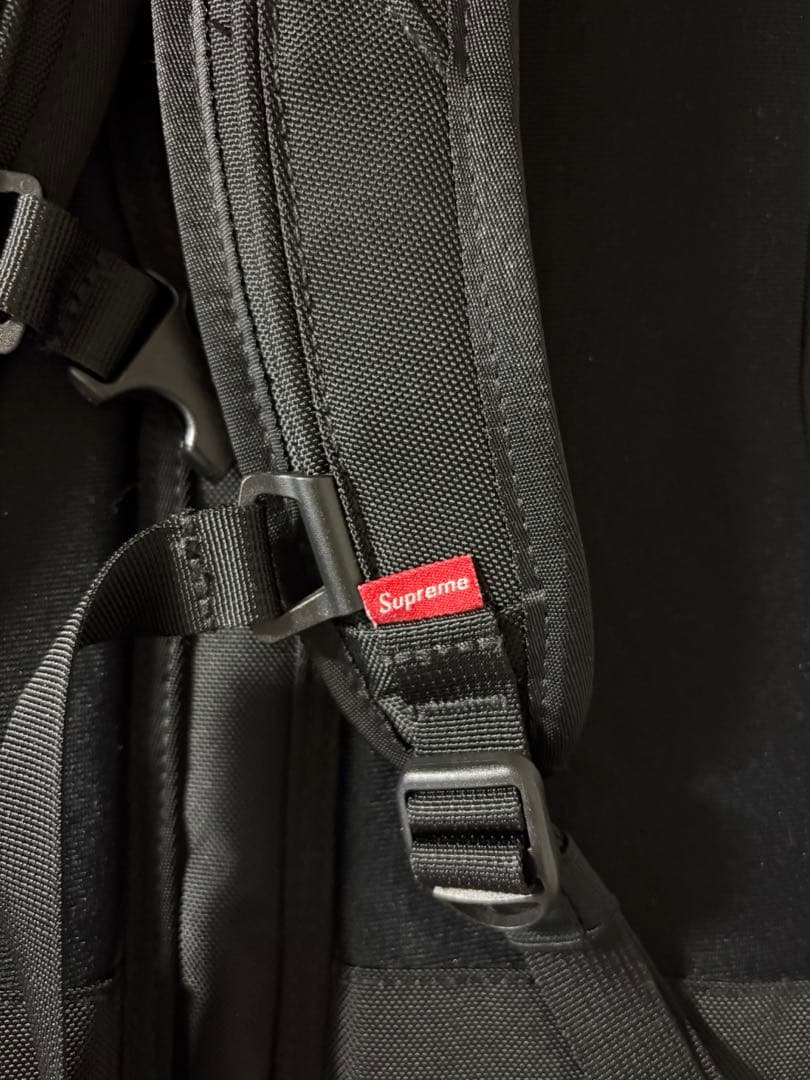 22AW supreme 【ザ・ノースフェイス 】リュック ブラックドラゴン