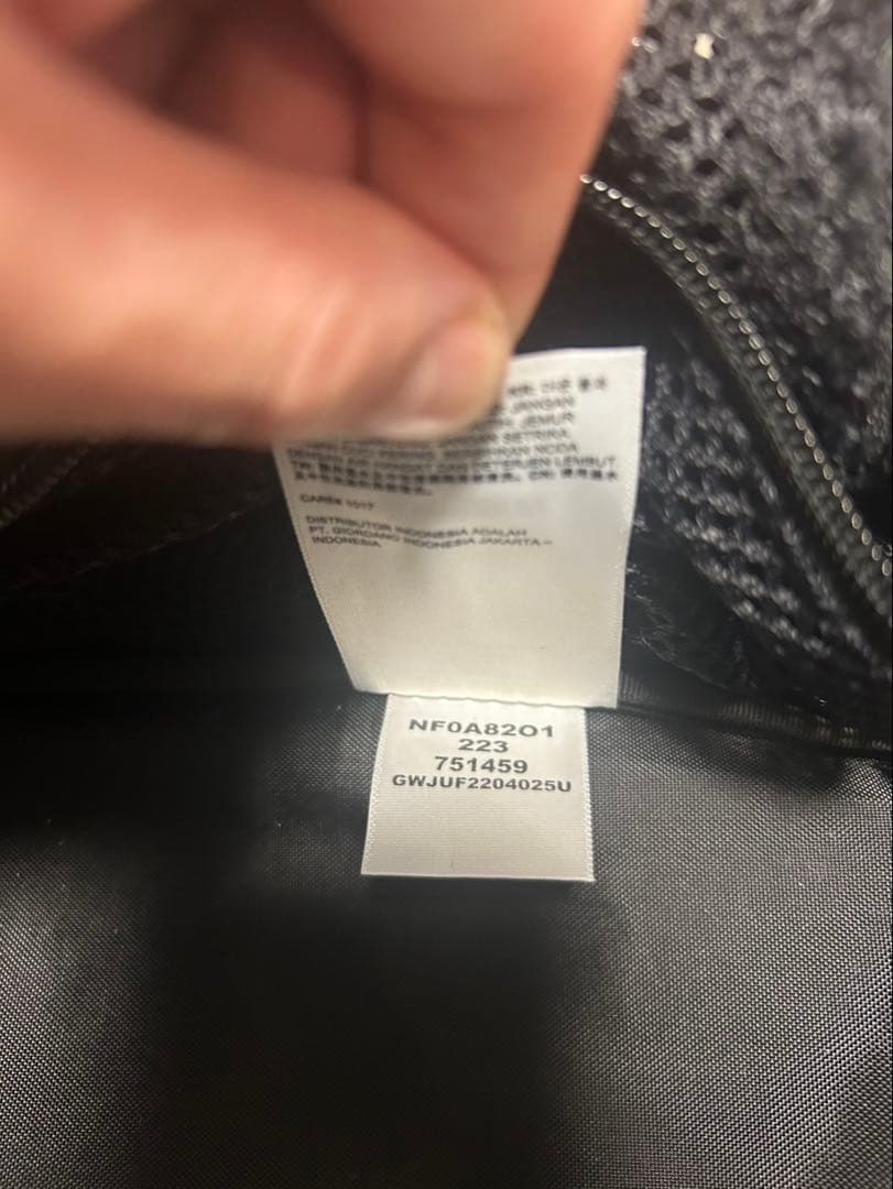 22AW supreme 【ザ・ノースフェイス 】リュック ブラックドラゴン