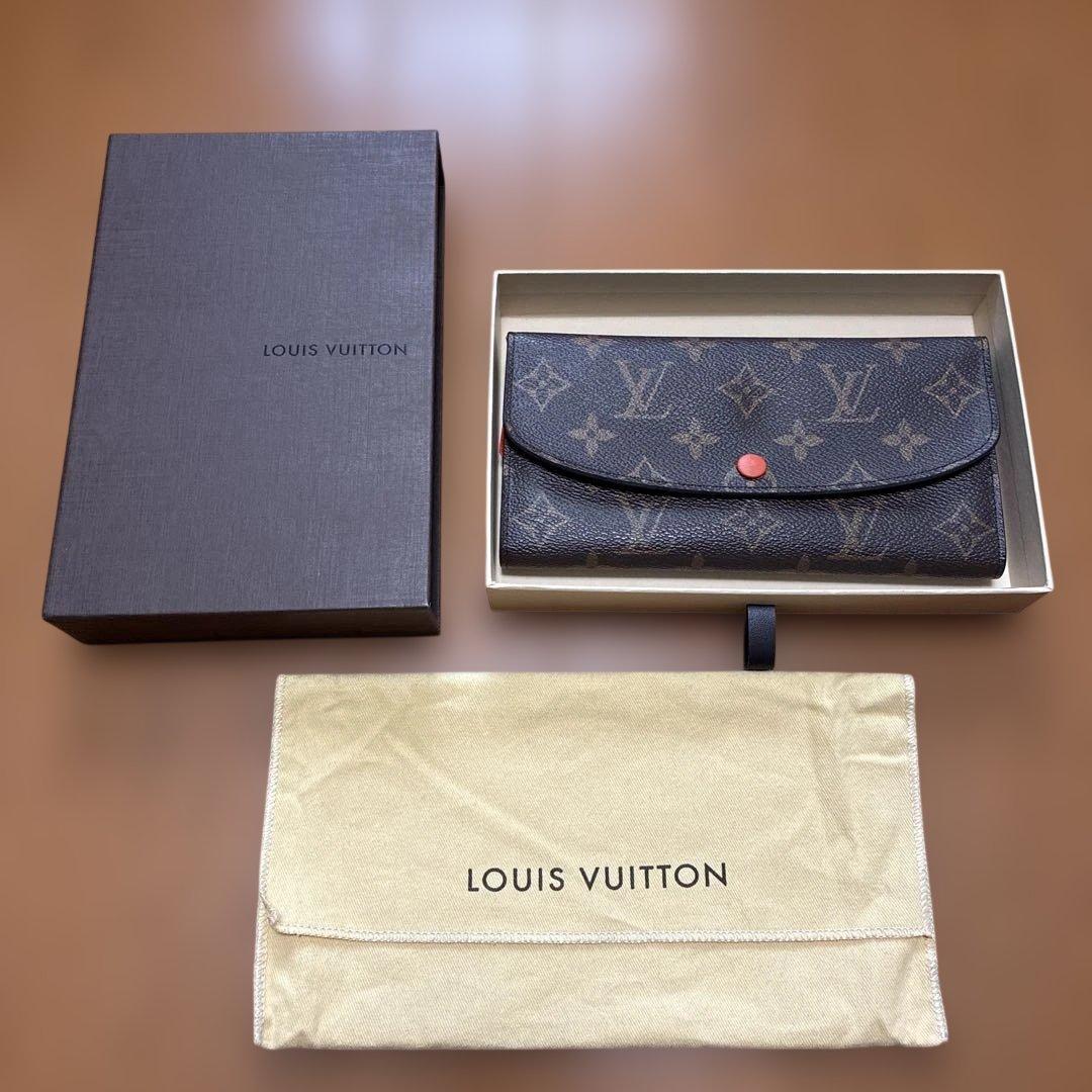 LOUIS VUITTON　長財布　オレンジ