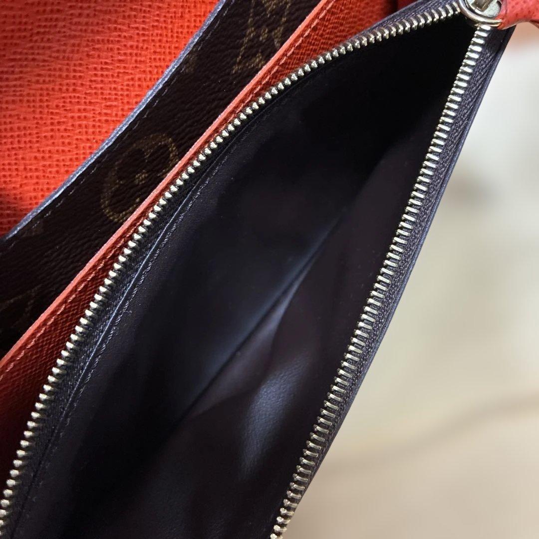 LOUIS VUITTON　長財布　オレンジ