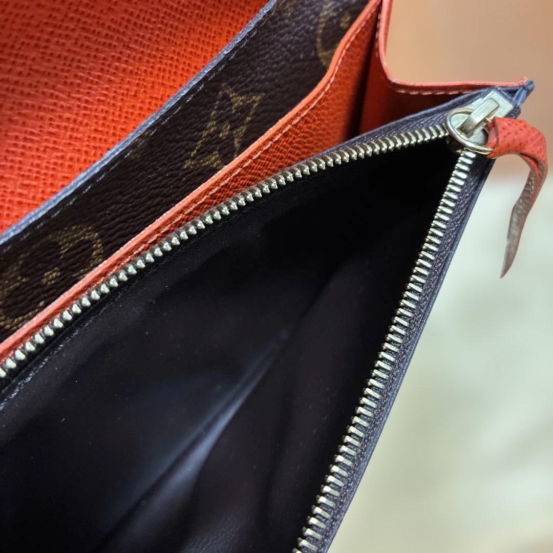 LOUIS VUITTON　長財布　オレンジ