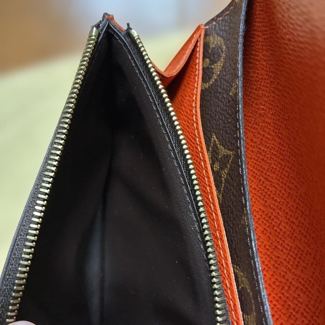 LOUIS VUITTON　長財布　オレンジ