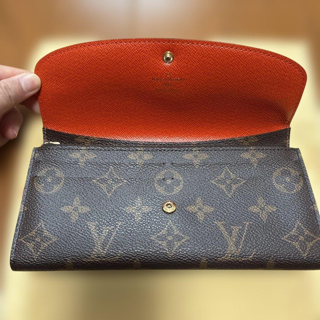 LOUIS VUITTON　長財布　オレンジ