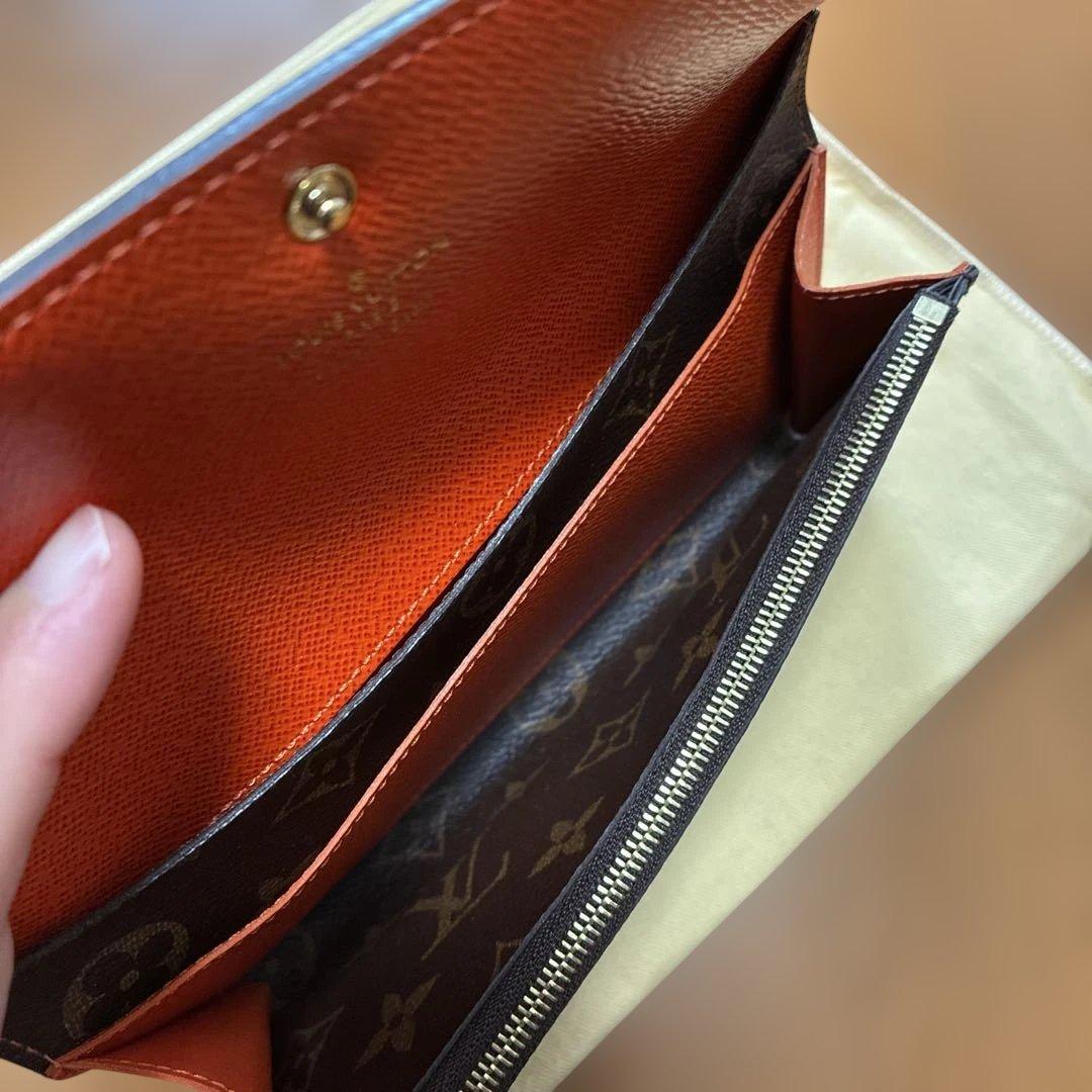 LOUIS VUITTON　長財布　オレンジ