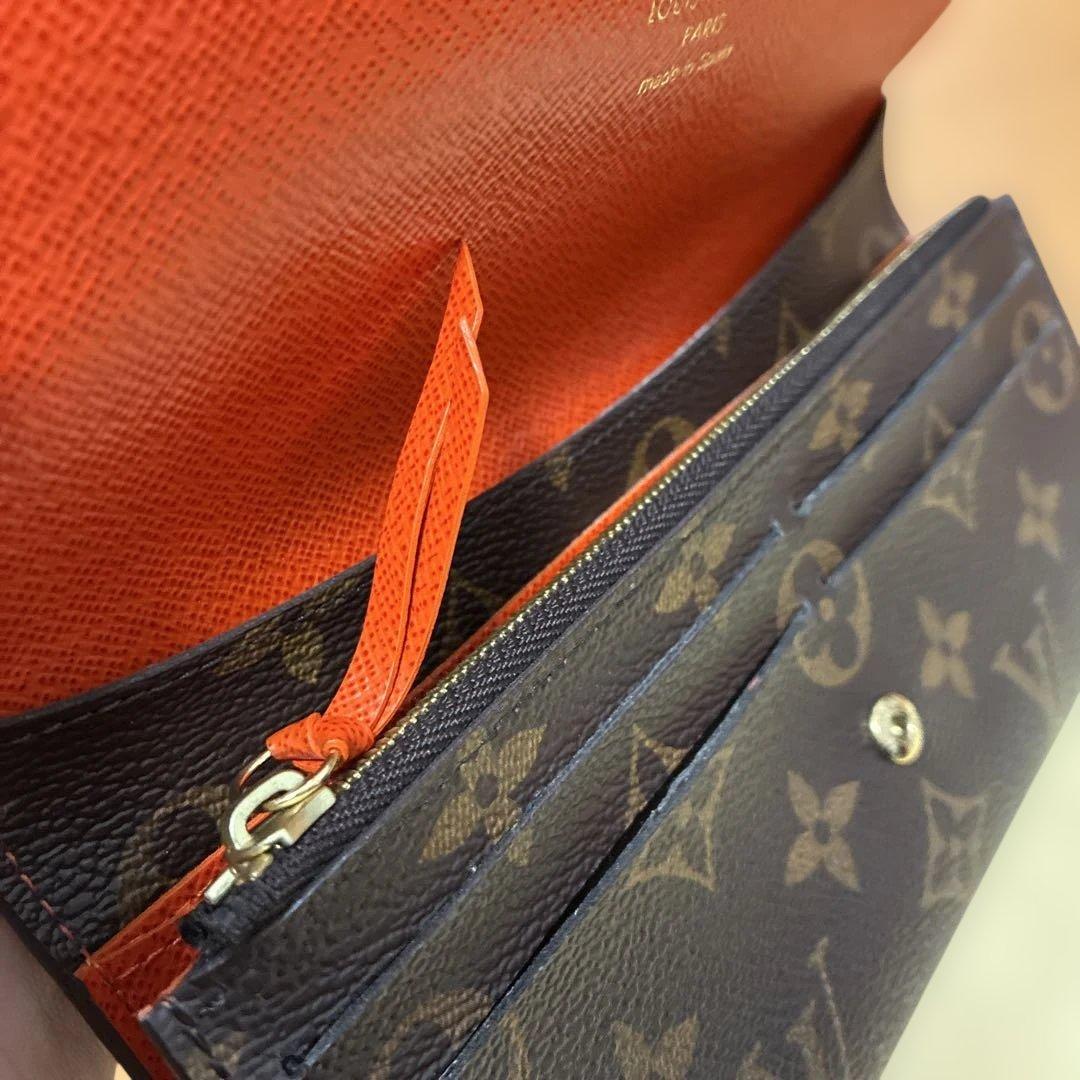 LOUIS VUITTON　長財布　オレンジ