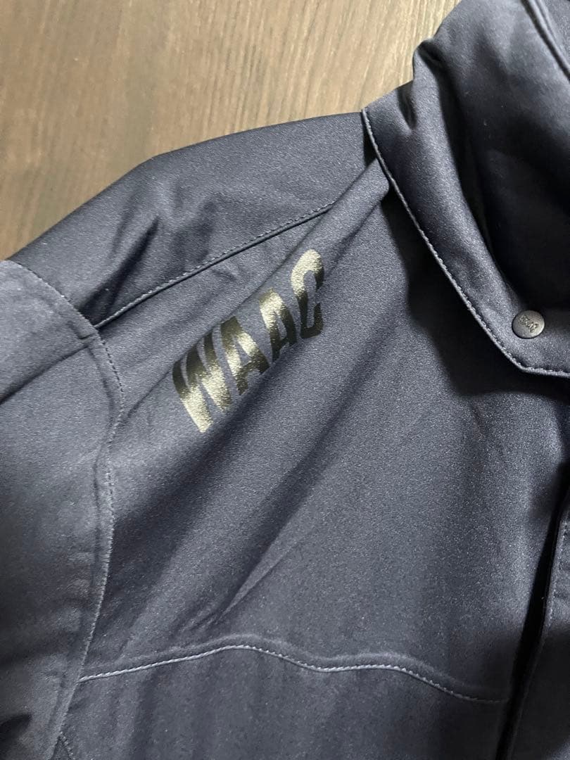 【新品未使用】WAAC ワック　ゴルフ　レイン　ジャケット　ウェア　S 紺色