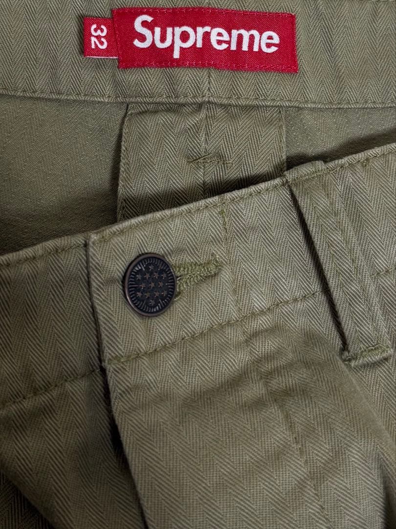 パンツ Supreme 24AW Herringbone Chino Pant32