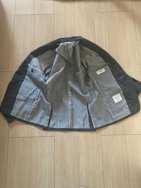 THOM BROWNE テーラードジャケット グレー サイズ1