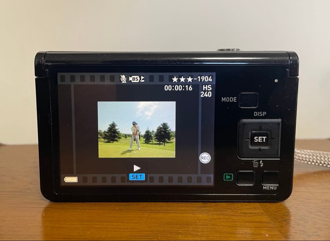 CASIO EXILIM EX-FC500S（ゴルファー向けハイスピードカメラ）