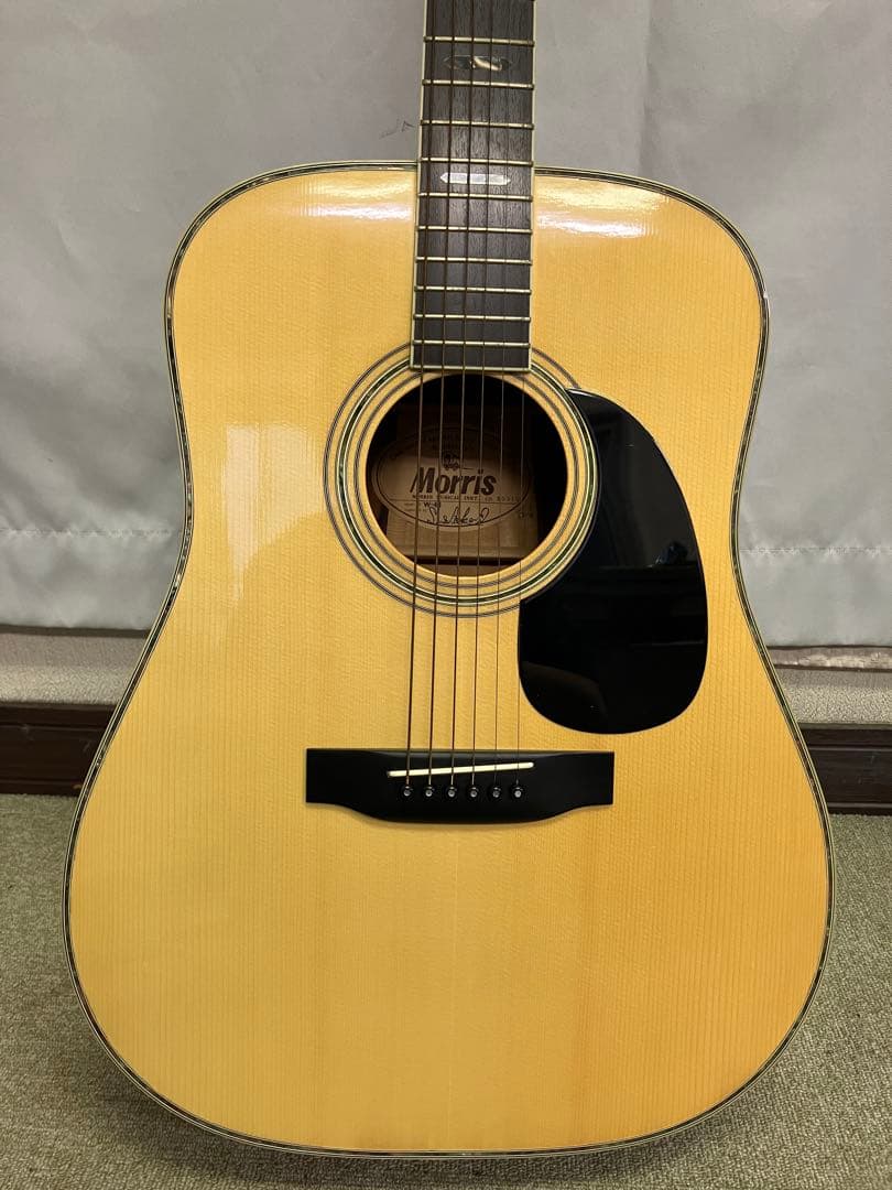 ◎モーリスMorris☆W-40 アコースティックギター☆ハードケース付☆