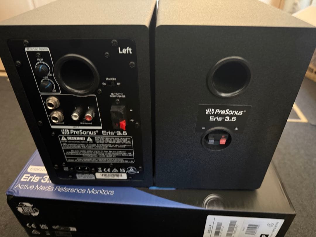 PreSonus Eris E3.5モニタースピーカー+スピーカースタンド