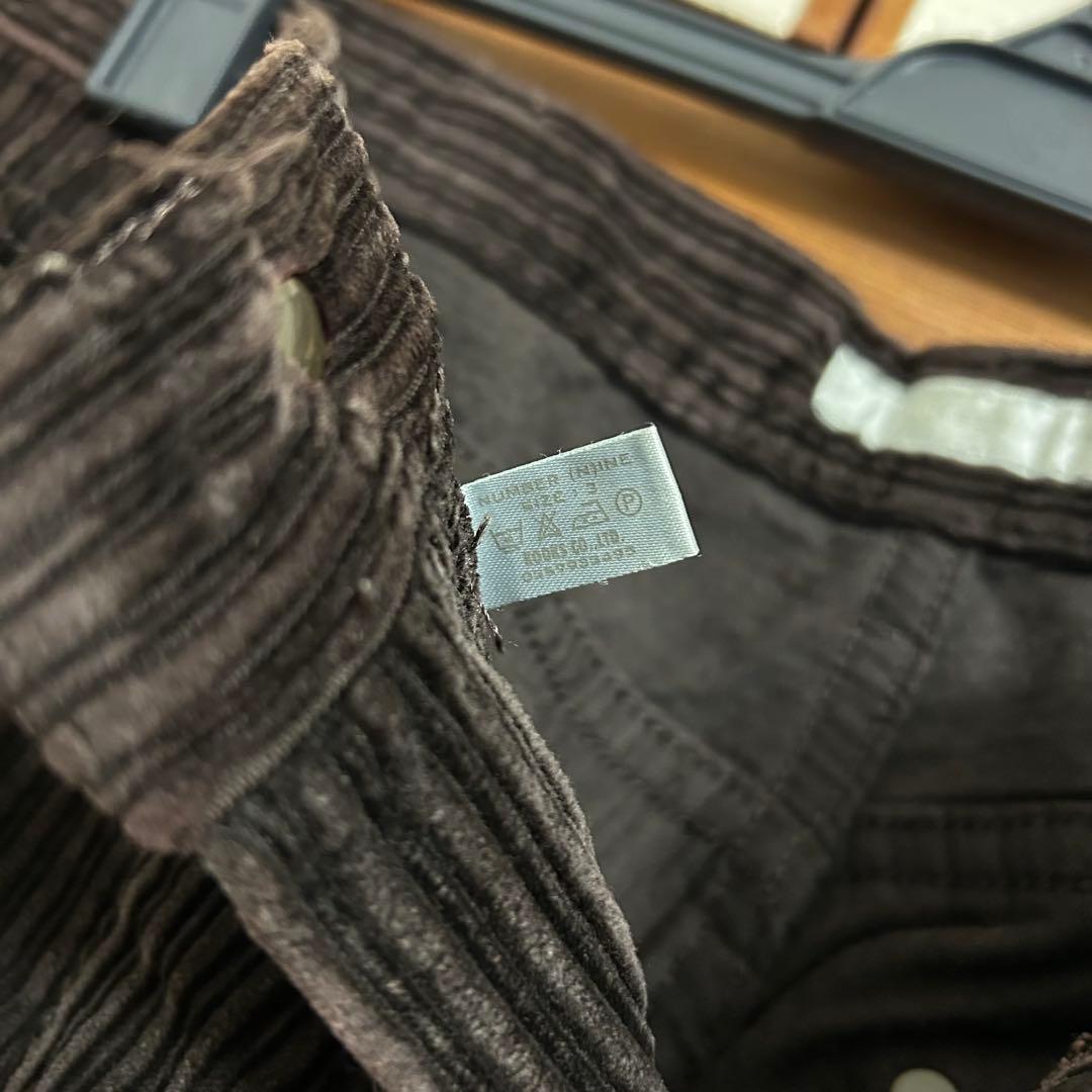 02aw number (n)ine ジョージ期　太畝コーデュロイパンツ